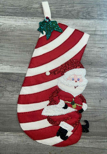 Vintage Christmas Stocking